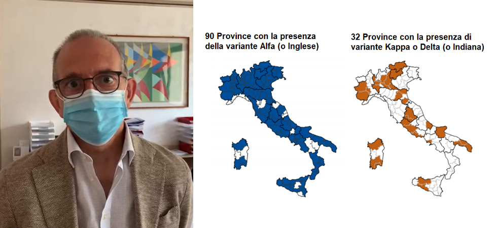 Covid, in Italia in un mese la variante Delta è quadruplicata